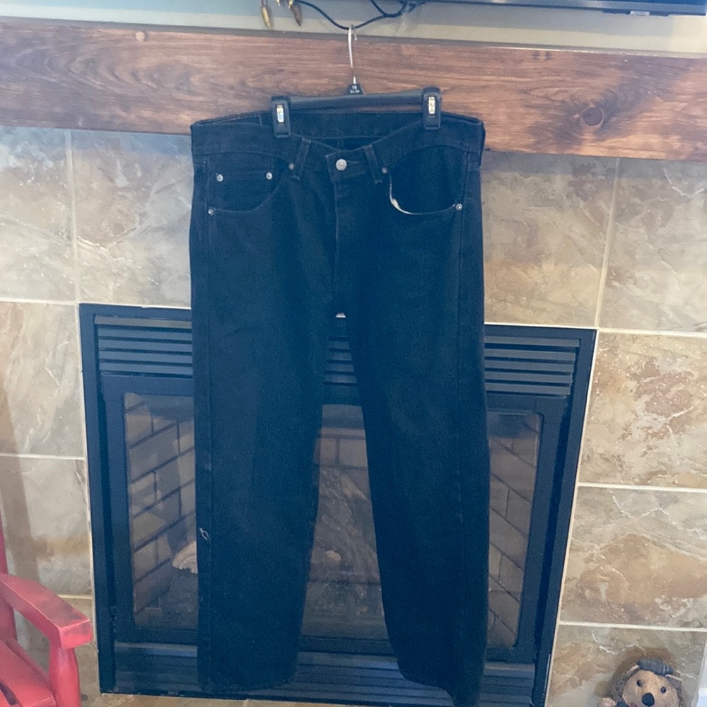 Classic Black Denim Jeans